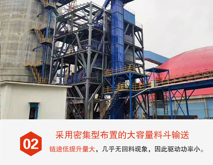 斗式提升機(jī)料斗的排列比較緊密可以防止回料現(xiàn)象的出現(xiàn)。